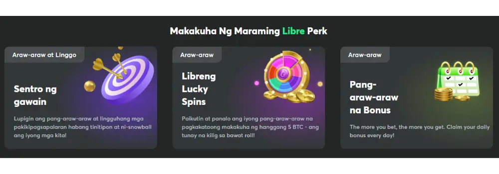 Karaniwang Libreng Spins Bonus BC.Game